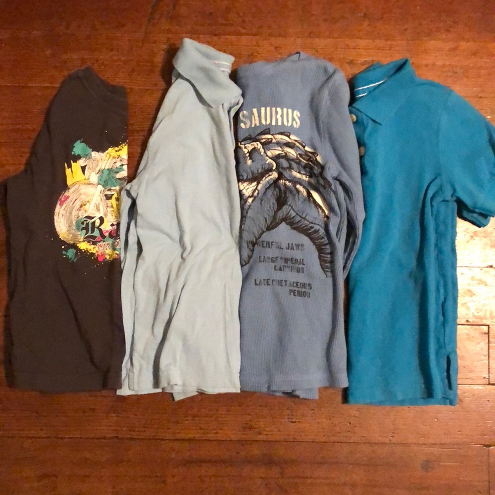 Boys 4 pk shirts